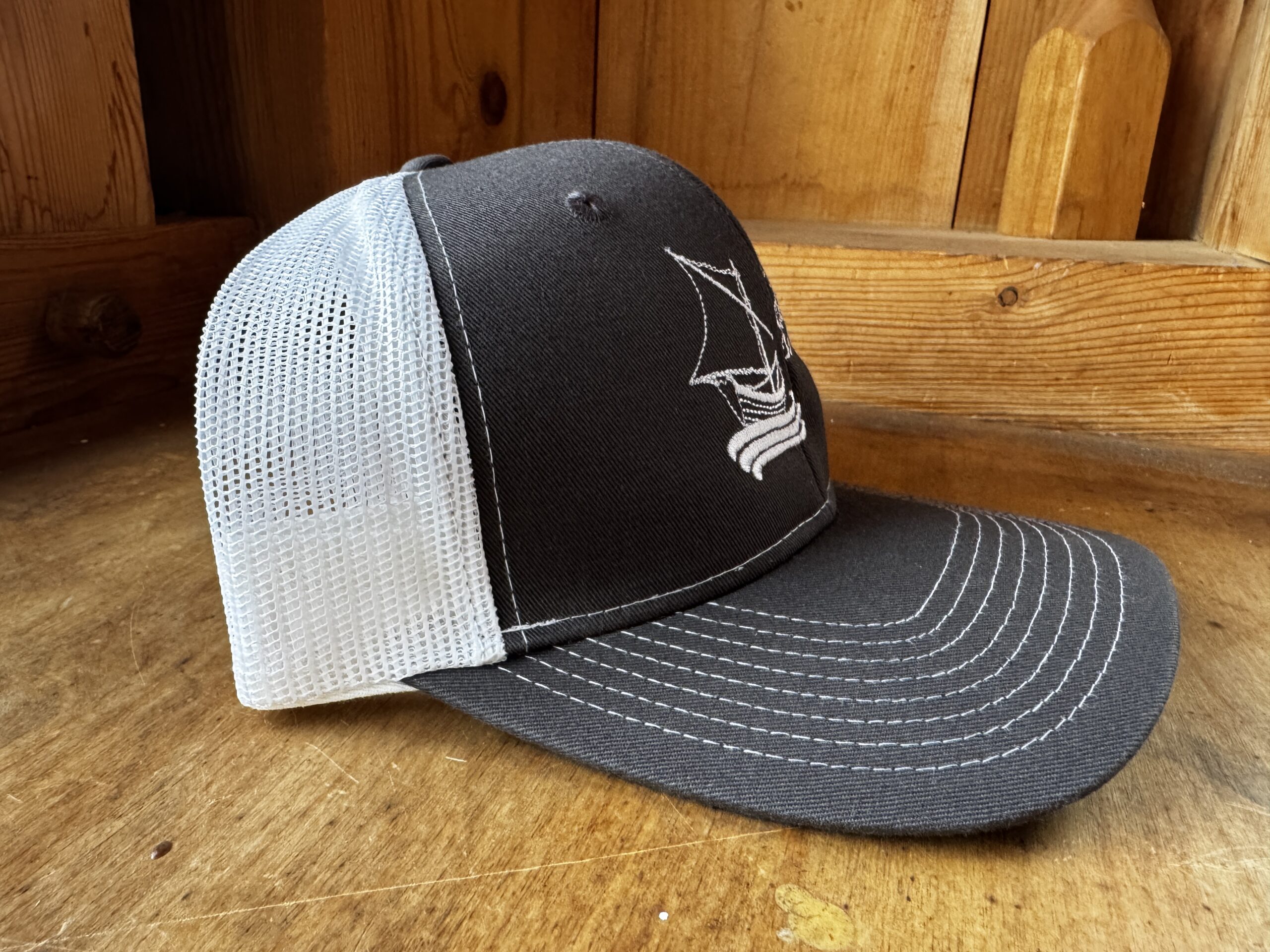 Carpenter's Boat Shop Trucker Hat - Image 2