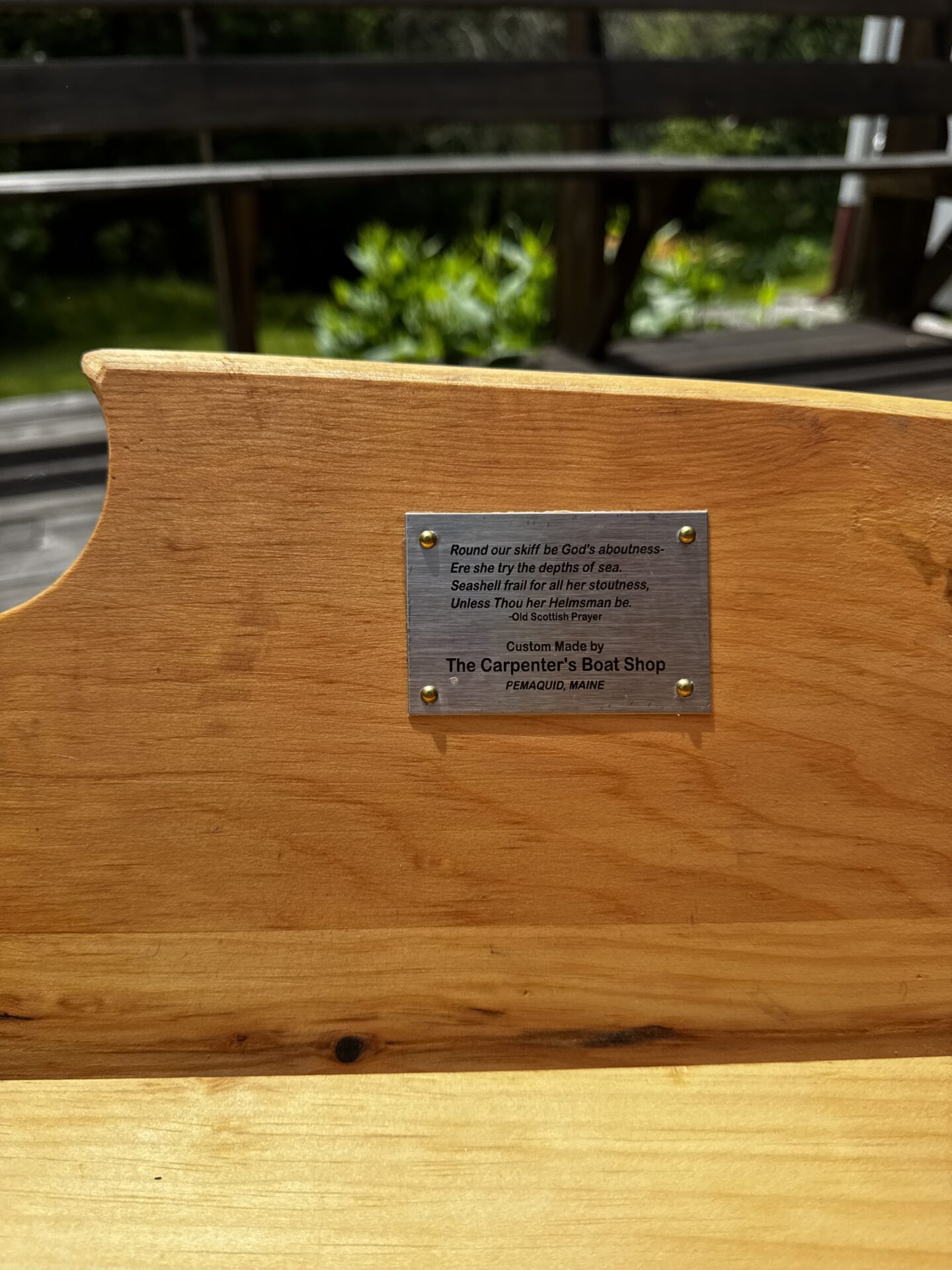 9 1/2 Cedar Lapstrake Monhegan Skiff - Image 10